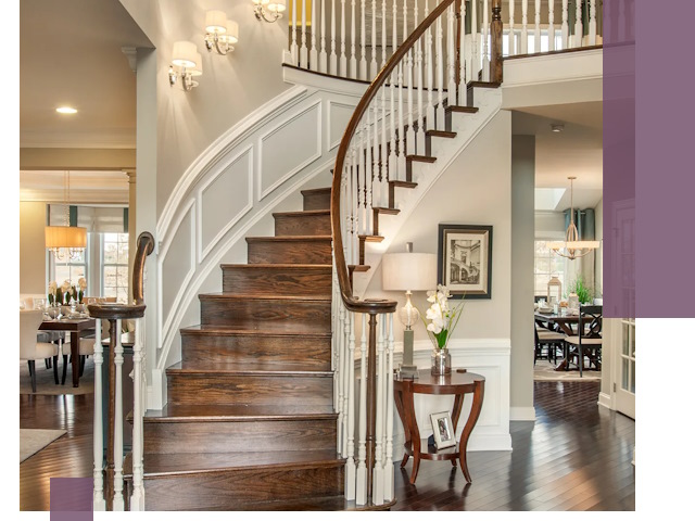 Изготовление лестниц под ключ в Красном Сулине — металлокаркас и отделка