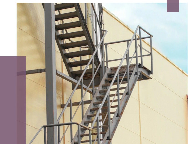 Пожарные лестницы в Красном Сулине от 12247 руб. — монтаж и продажа | ПРОЛЁТ-Крл