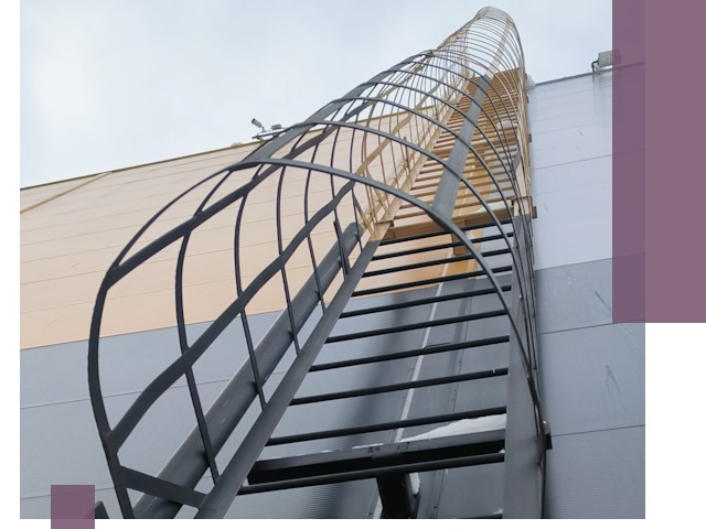 Изготовление и монтаж пожарных лестниц в Красном Сулине профессионально