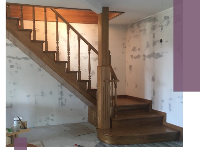 Ремонт деревянных лестниц в Красном Сулине: быстро и качественно