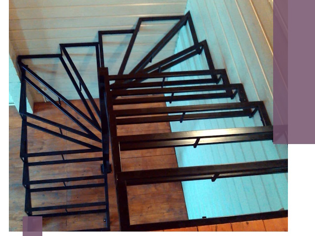 Изготовление металлических лестниц любой сложности в Красном Сулине