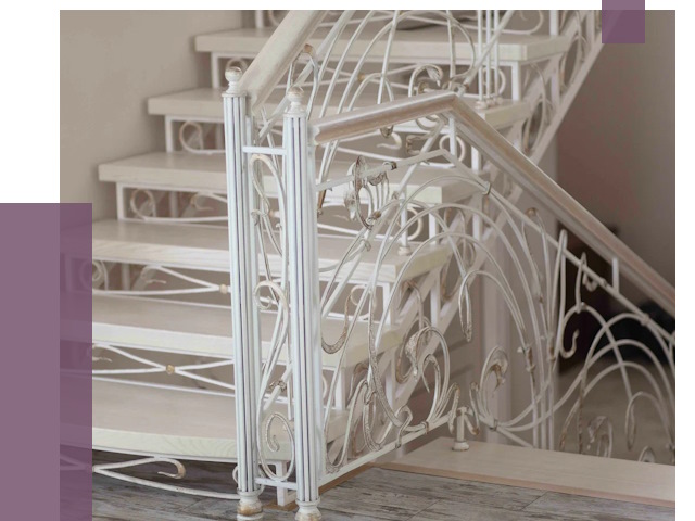 Изготовление кованых лестниц на заказ в Красном Сулине от 86751 руб. | ПРОЛЁТ-Крл