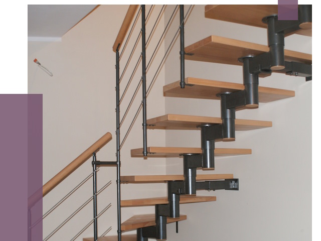 Изготовление модульных лестниц в Красном Сулине от 11482 руб. 