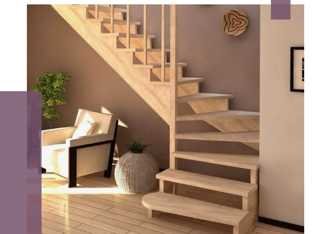 Изготовление Г-образных лестниц в Красном Сулине от 18881 руб. 