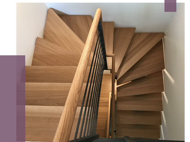 П-образные лестницы в Красном Сулине под ключ от 48479 руб. | ПРОЛЁТ-Крл