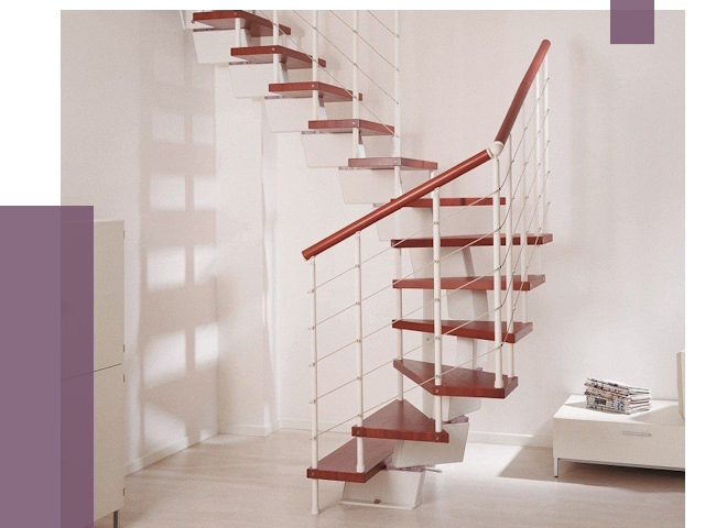 Изготовление лестниц на больцах в Красном Сулине от 9696 руб. | ПРОЛЁТ-Крл