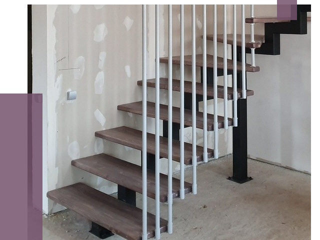 Монтаж лестниц на больцах в Красном Сулине от 8369 руб. — надежно| ПРОЛЁТ-Крл