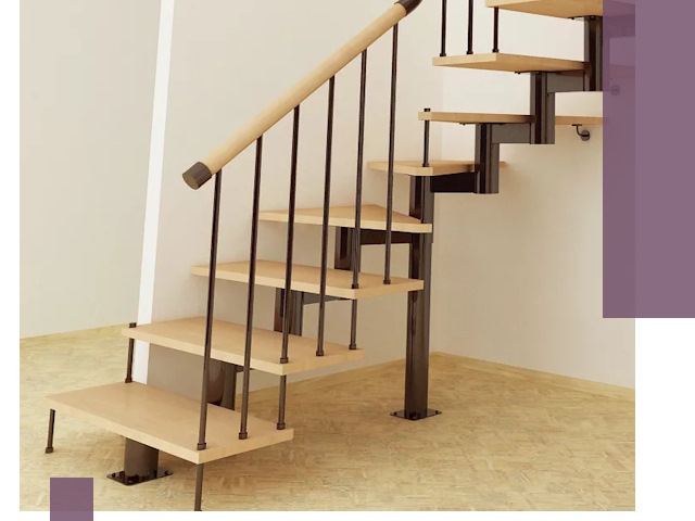 Монтаж лестниц на больцах в Красном Сулине — быстро и надежно