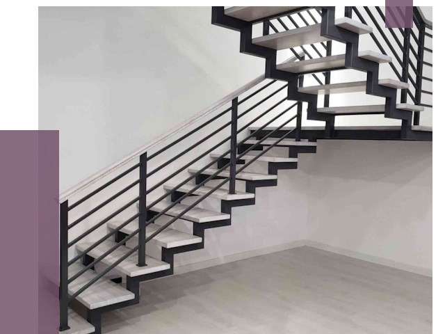 Лестницы на металлокаркасе под ключ в Красном Сулине от 12758 руб. | ПРОЛЁТ-Крл