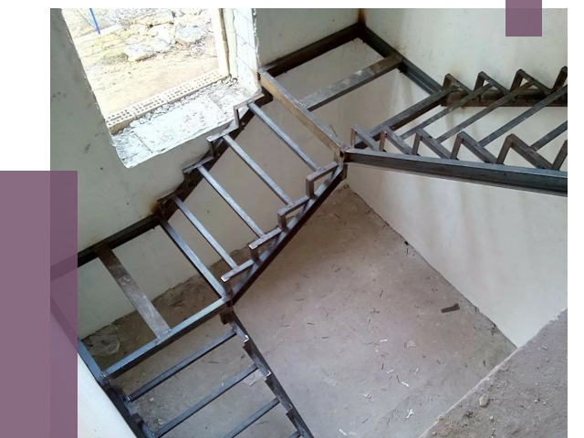 Монтаж лестниц на металлокаркасе в Красном Сулине от 12758 руб. — ПРОЛЁТ-Крл