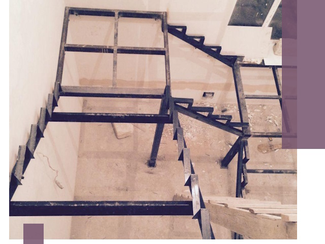 Монтаж лестниц на металлокаркасе в Красном Сулине быстро и качественно