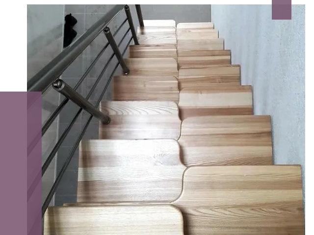 Лестницы гусиный шаг в Красном Сулине от 13013 руб. под ключ | ПРОЛЁТ-Крл