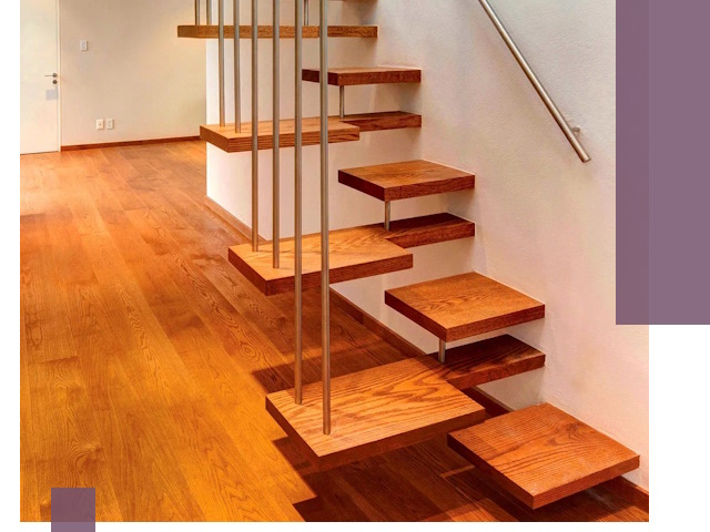 Лестницы «гусиный шаг» на заказ в Красном Сулине для узких пространств