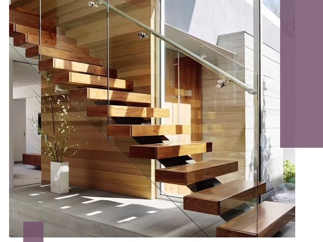 Современные лестницы на заказ в Красном Сулине — изготовление и монтаж