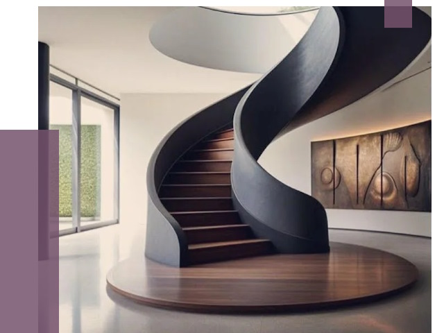 Элитные лестницы под заказ в Красном Сулине от 188811 руб. — ПРОЛЁТ-Крл