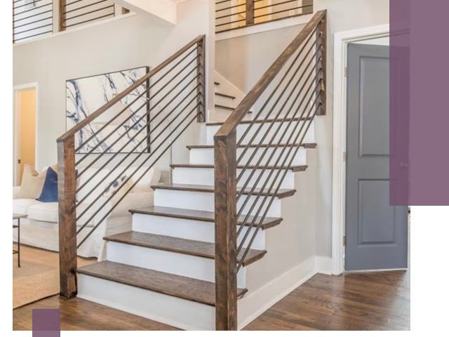 Лестницы для коттеджа под ключ в Красном Сулине — изготовление и монтаж