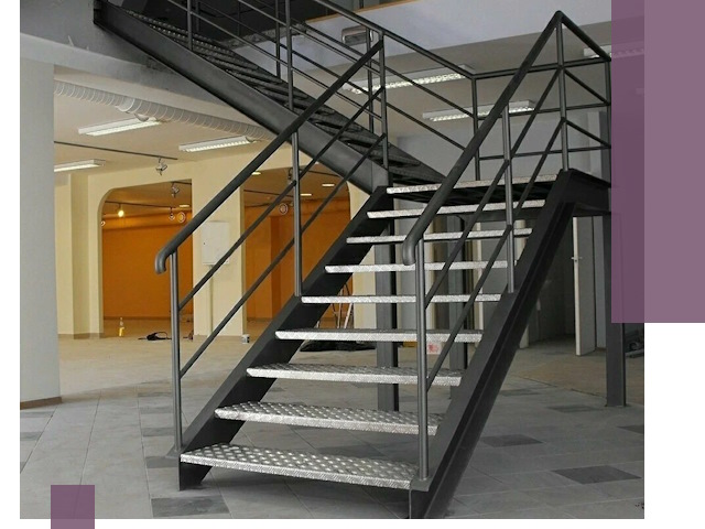 Лестницы для офиса в Красном Сулине: изготовление, монтаж, демонтаж