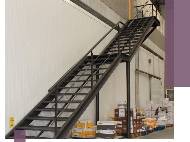 Лестницы для производства в Красном Сулине — изготовление и монтаж