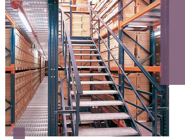 Лестницы складские прочные и безопасные под ключ в Красном Сулине