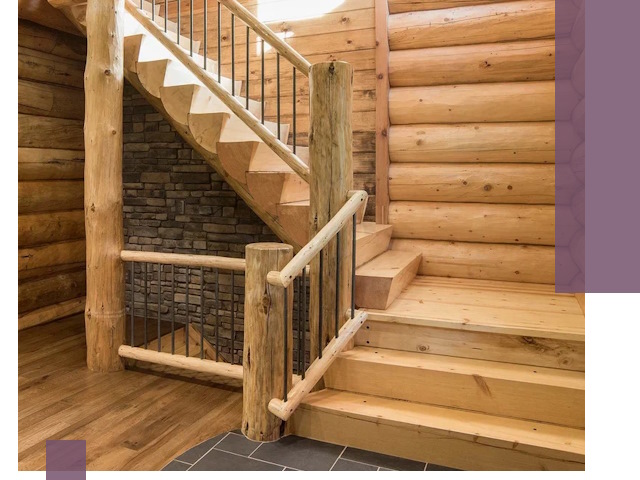 Лестницы в баню под заказ и профессиональный монтаж в Красном Сулине