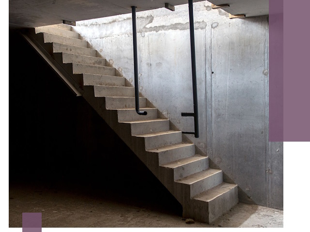 Изготовление и монтаж лестниц в подвале в Красном Сулине
