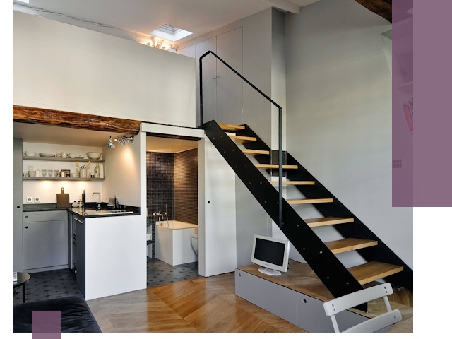 Лестницы на антресоль под ключ в Красном Сулине — изготовление и монтаж