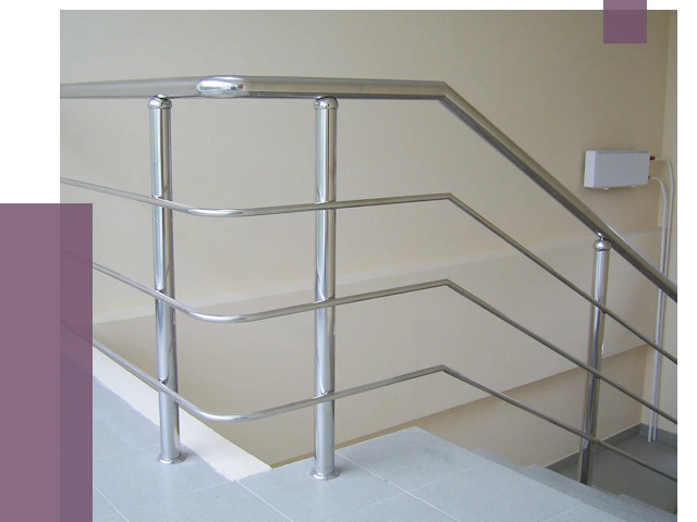 Алюминиевые перила в Красном Сулине от 6328 руб. под ключ | ПРОЛЁТ-Крл