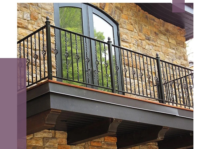Балконные ограждения в Красном Сулине от 8012 руб. — купить | ПРОЛЁТ-Крл