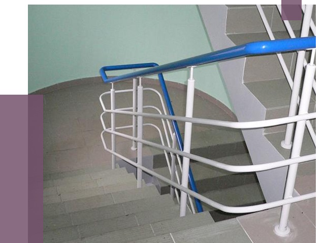 Перила в подъезде в Красном Сулине — установка и замена от 7399 руб. | ПРОЛЁТ-Крл