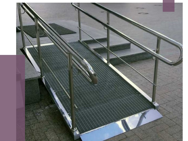 Монтаж пандусов для инвалидов в Красном Сулине от 8593 руб. под ключ | ПРОЛЁТ-Крл