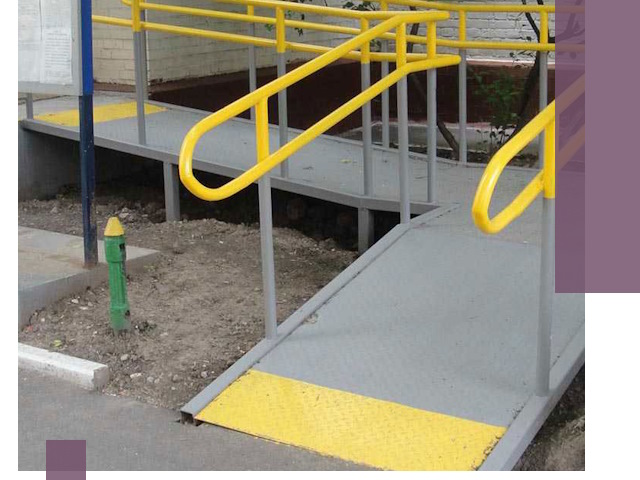 Монтаж пандусов для инвалидов в Красном Сулине — быстро и качественно