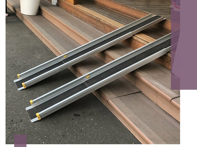 Телескопические пандусы под ключ в Красном Сулине — изготовление и монтаж