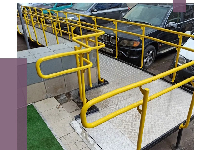 Стационарные пандусы в Красном Сулине от 12247 руб. | ПРОЛЁТ-Крл