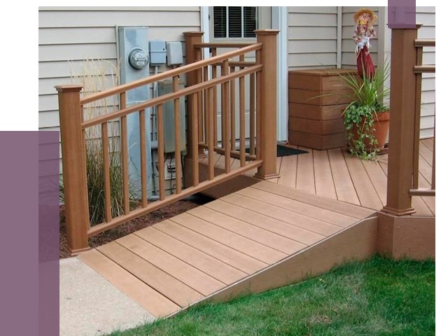 Пандус на крыльцо в Красном Сулине под ключ от 7757 руб. 