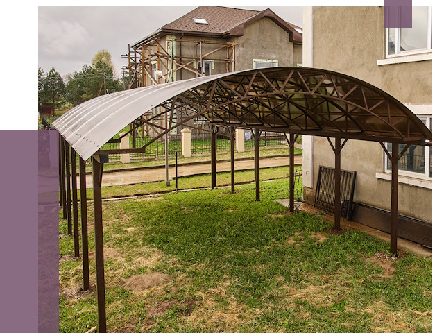 Демонтаж навесов в Красном Сулине от 4593 руб. — разборка и вывоз | ПРОЛЁТ-Крл