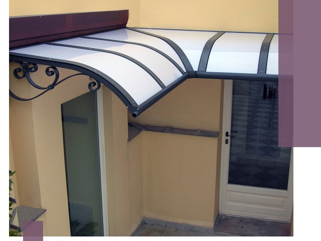 Монтаж козырьков любой сложности в Красном Сулине под ключ