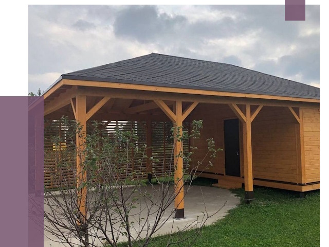 Навесы под ключ в Красном Сулине от 48223 руб.  | ПРОЛЁТ-Крл