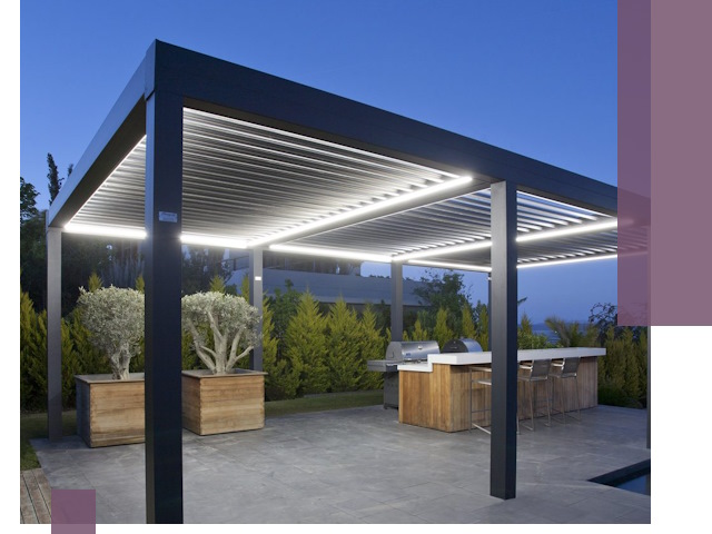 Навесы отдельно стоящие под ключ в Красном Сулине из металла и поликарбоната