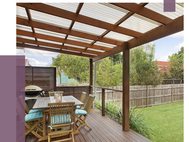 Навесы во двор в Красном Сулине от 12655 руб. — монтаж | ПРОЛЁТ-Крл