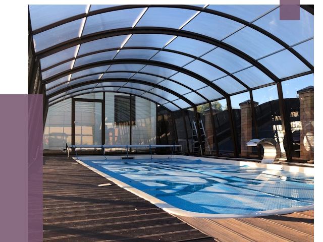 Навесы для бассейна в Красном Сулине от 16738 руб. под ключ | ПРОЛЁТ-Крл