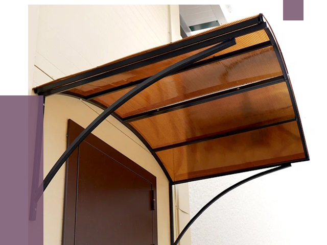 Недорогие козырьки в Красном Сулине от 7573 руб.  | ПРОЛЁТ-Крл