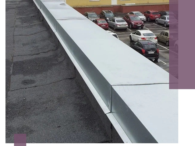 Изготовление парапетов из металла и нержавейки в Красном Сулине