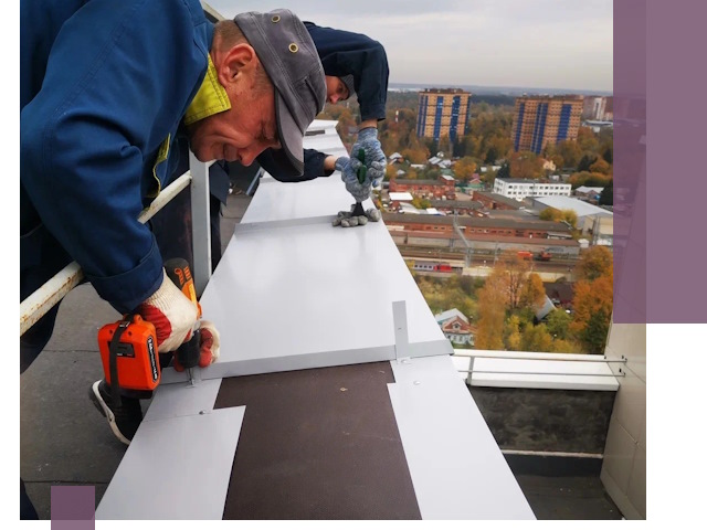 Монтаж парапетов в Красном Сулине — установка прочных металлических ограждений