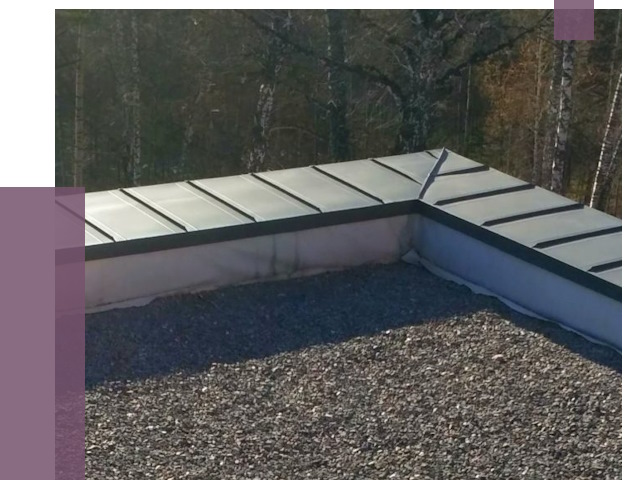 Металлические парапеты в Красном Сулине от 4287 руб. под ключ | ПРОЛЁТ-Крл