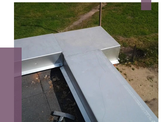 Оцинкованные парапеты в Красном Сулине от 8012 руб. | ПРОЛЁТ-Крл