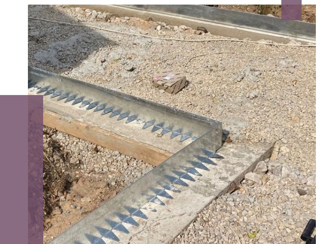 Нержавеющие бордюры в Красном Сулине от 4797 руб. под ключ | ПРОЛЁТ-Крл