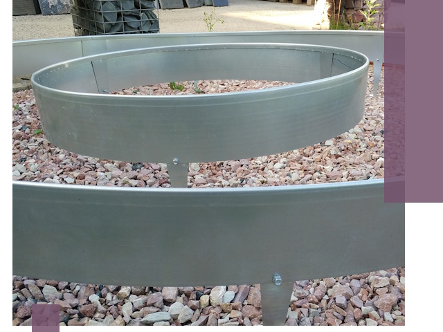 Нержавеющие бордюры под ключ в Красном Сулине — изготовление и монтаж