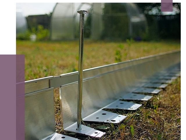 Металлические бордюры для газона в Красном Сулине от 4287 руб. | ПРОЛЁТ-Крл