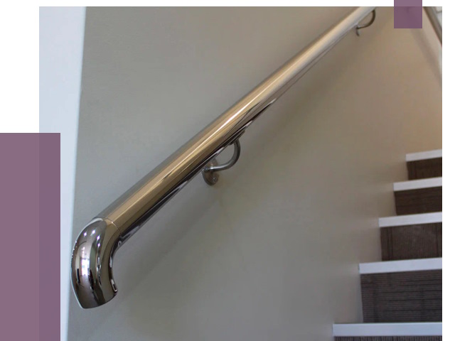 Изготовление поручней в Красном Сулине от 4593 руб. | ПРОЛЁТ-Крл