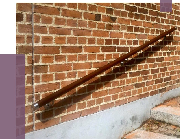 Изготовление пристенных поручней в Красном Сулине от 4440 руб. — ПРОЛЁТ-Крл